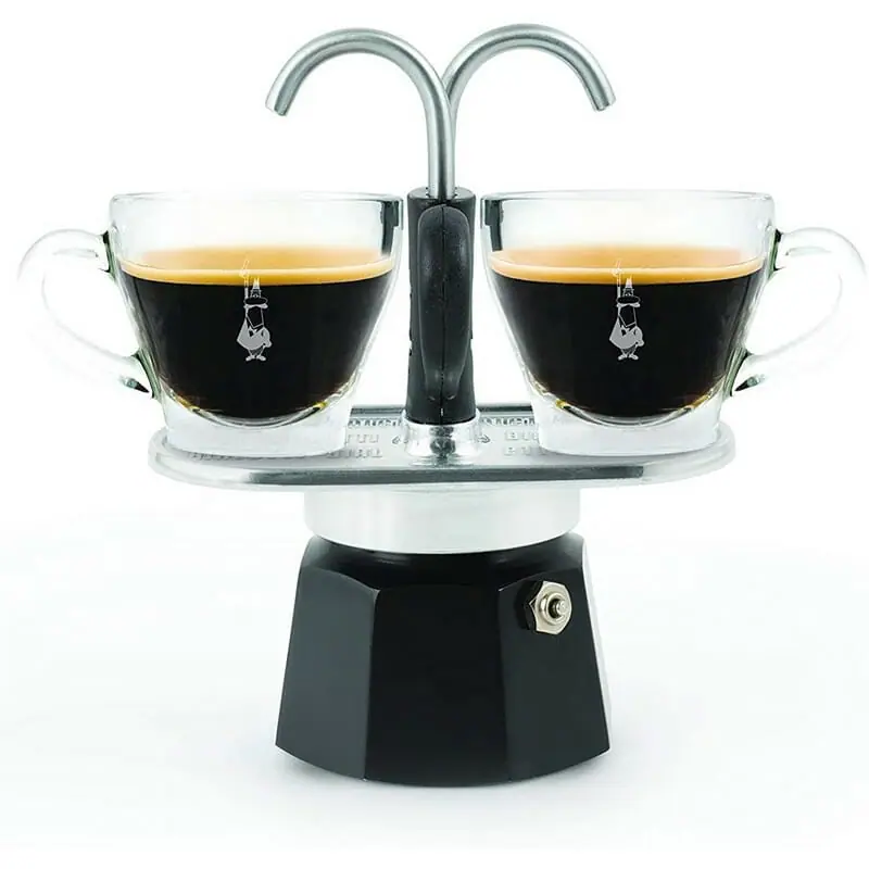 Cafetera Bialetti Moka Negra Capacidad 3 Tazas — Mis Petates