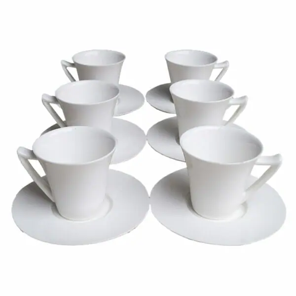 Sets de tazas apilables de café con soporte sublimables