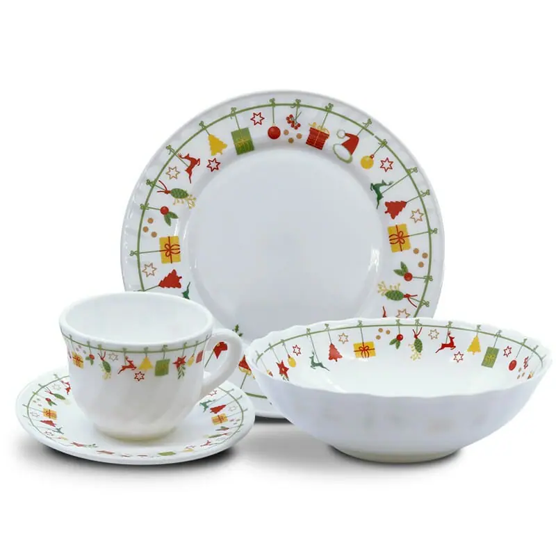 Vajilla discount corelle navideña