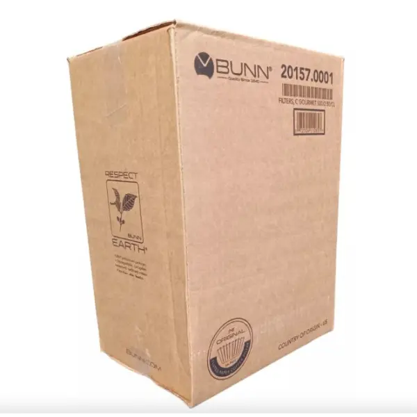 FILTRO BUNN C-GOURMET CAJA X 1000 UND R. 20157.0001 Diametro 31 cm