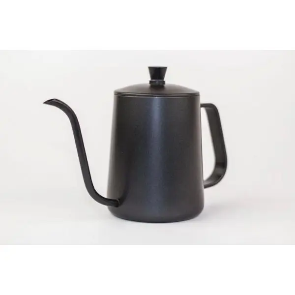 Jarra cuello ganso negra (Inox) 350ml