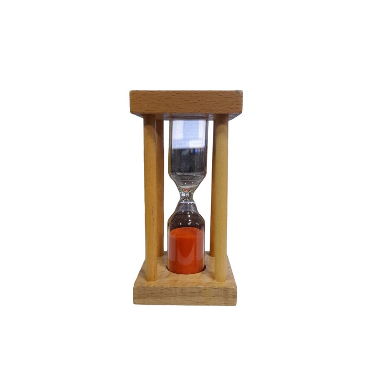Koch 11000 - Reloj de arena de 1 hora (pack de 1) color marrón