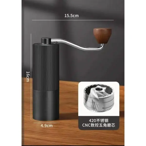 Molino profesional negro mongdi c1