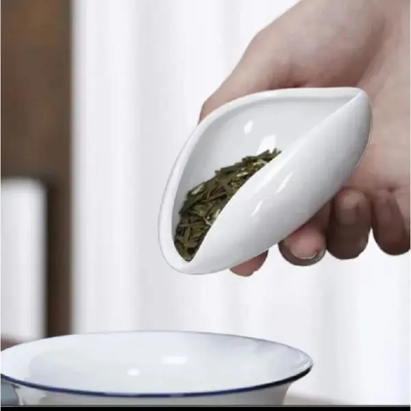 Bandeja porcelana para muestra de café