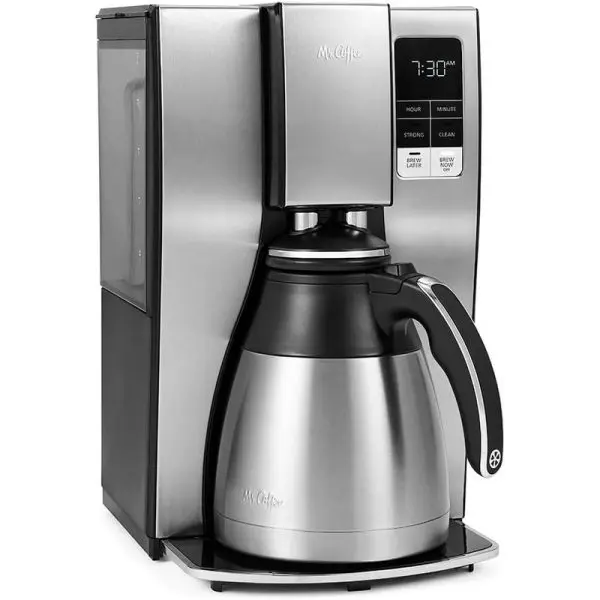 Cafetera goteo Mr coffee jarra inoxidable 10 tz