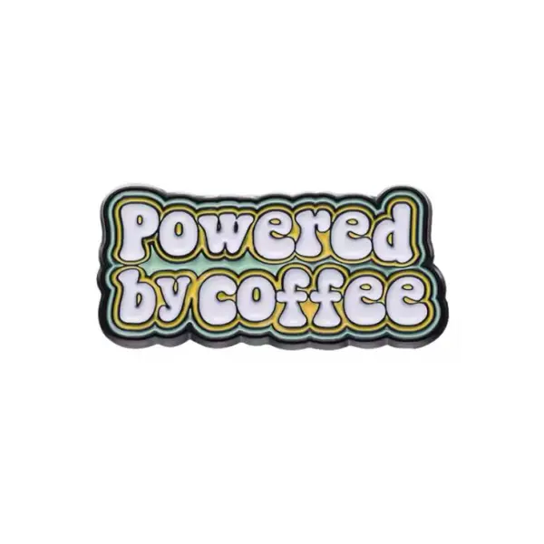 Pin Powered by Coffe (impulsado por el cafe)