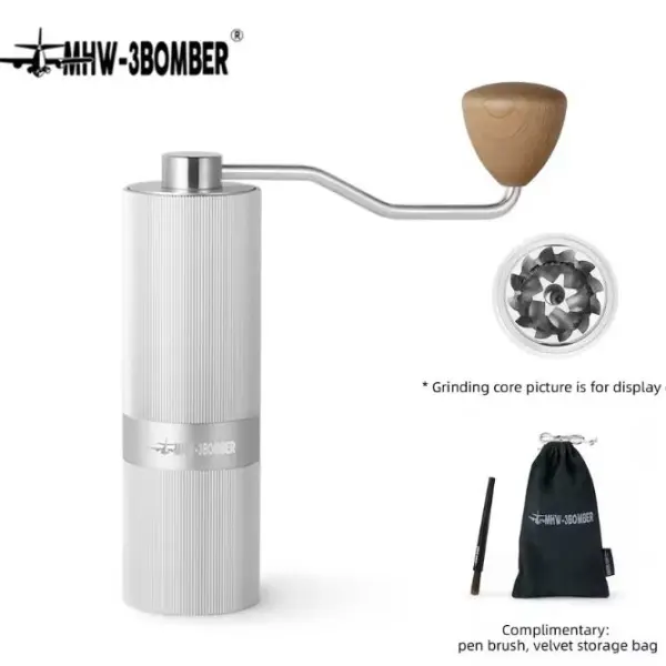 Molino Profesional 3 Bomber Plateado