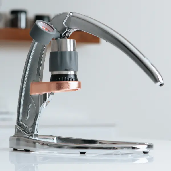 MAQUINA FLAIR ESPRESSO PLATEADA