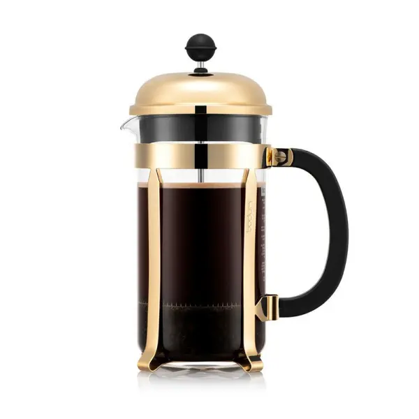 Prensa Francesa Bodum Chambord Dorada 8 Tz / 1 Lt