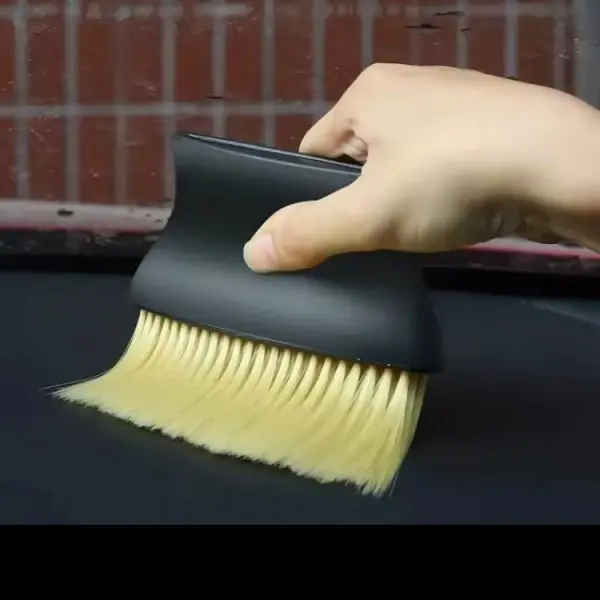 Brocha Negra Cerda Beige