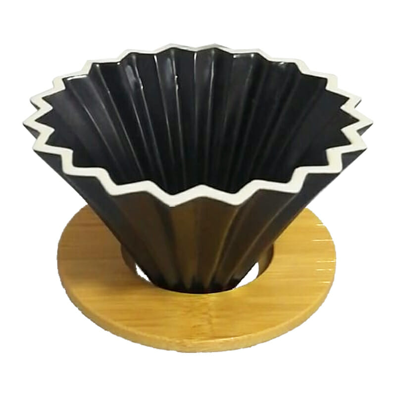 Cubertería Kyoto Origami negro - Clari